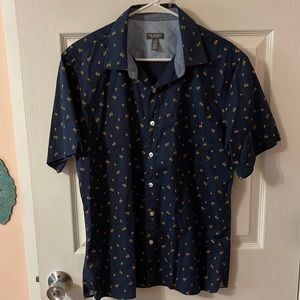 Men’s Dress Shirt - size L. Lemon print NWOT